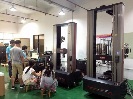 ​重庆金世利蠕变及高拉项目九台设备完成现场验收