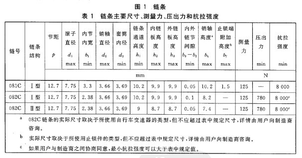 自行车链条拉力试验GB/T3579/ISO 9633