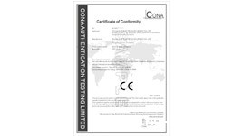 CE认证证书